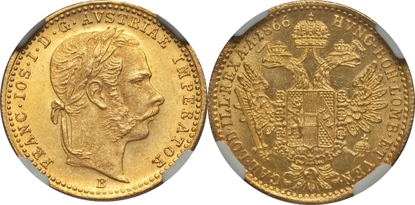 Avers et revers — 1-ducat-autriche