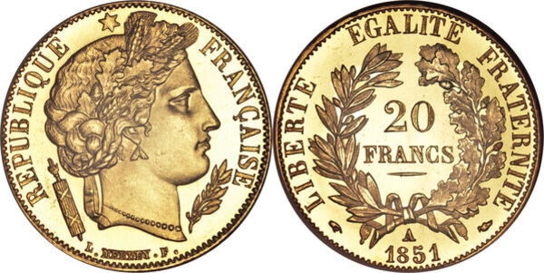 Avers et revers — 20-francs-ceres