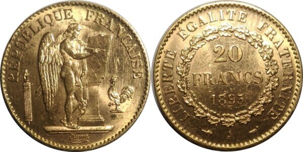 Avers et revers — 20-francs-genie