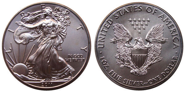 Avers et revers — american-silver-eagle-1oz
