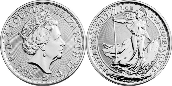 Avers et revers — britannia-argent-1oz